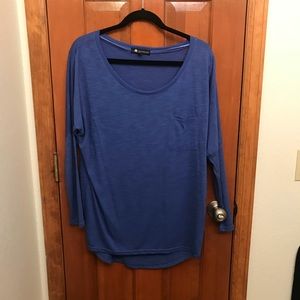 Cotton On blue long sleeve top